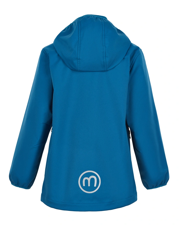 Softshelljacke SOLID 20 mit Kapuze in dunkelblau