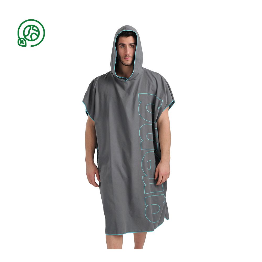 Arena SMART PLUS - Poncho dark grey/sky