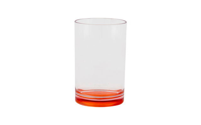 Gimex Colour Line Wasser Glas mit farbigem Boden Rainbow 4tlg.