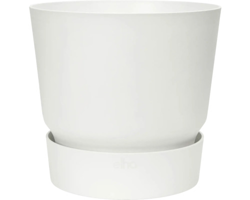 elho Greenville plantenpot, kunststof, Ø 40 cm, H 36 cm, wit
