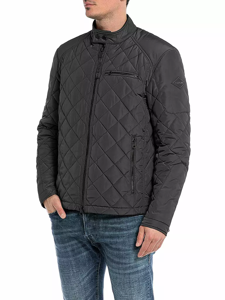 REPLAY Steppjacke  schwarz
