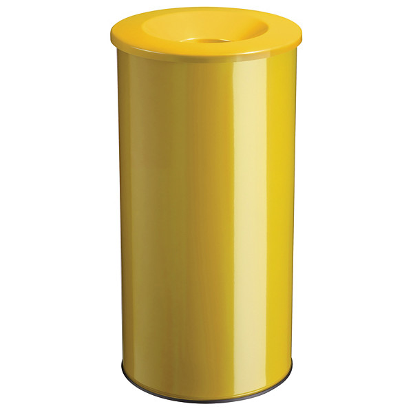 Corbeille neo anti-feu 50 L - jaune colza 1021