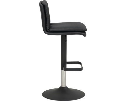 Barkruk Mayer Zitmeubelen 1211 44 x 47 x 80 cm staal zwart/antraciet