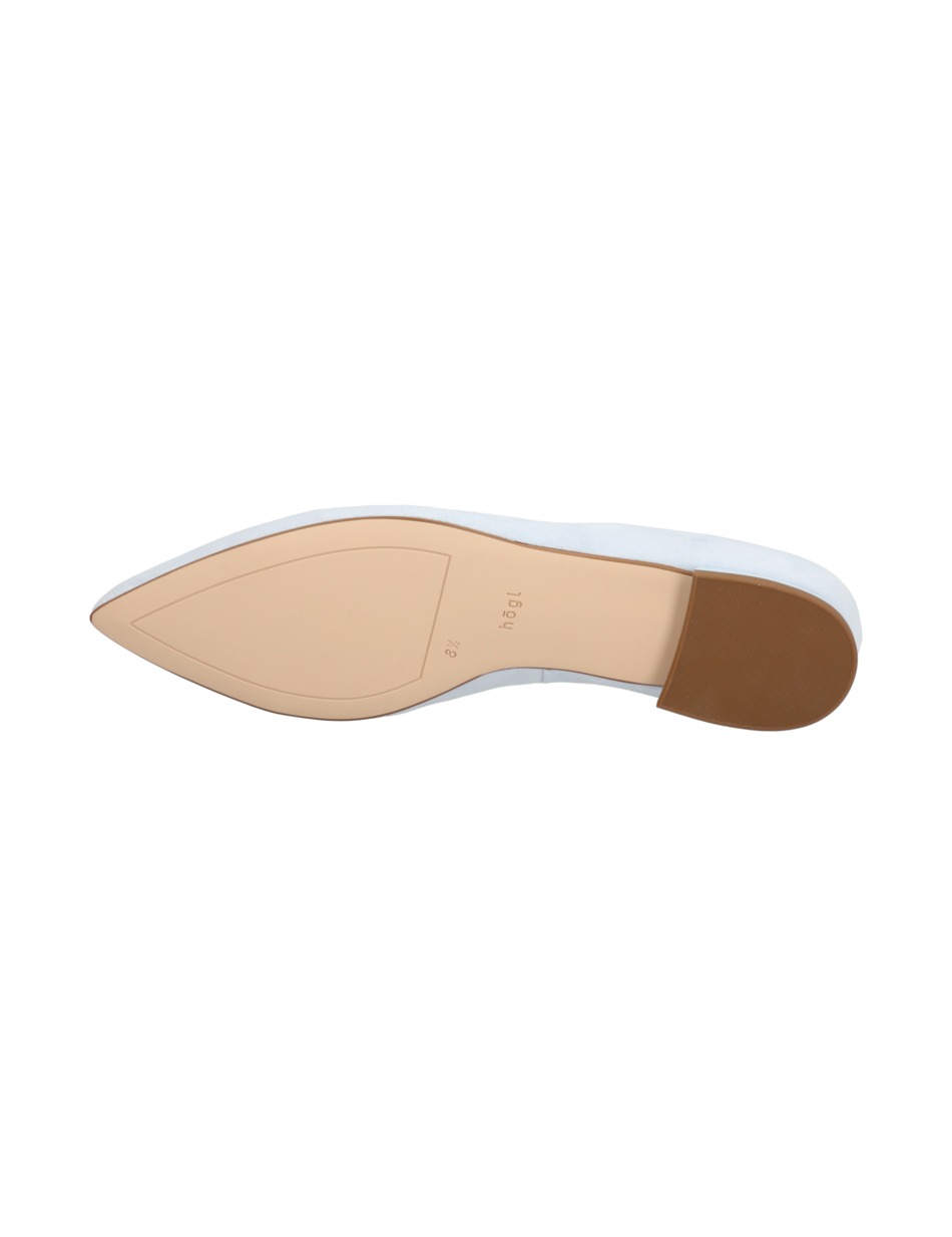 Veloursleder Ballerina