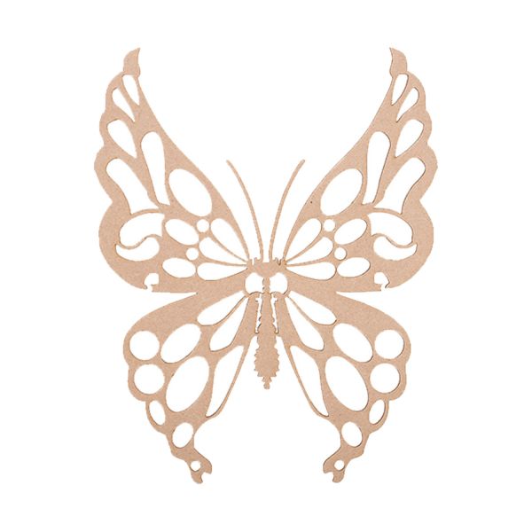 Casa Sentir Vlinder Ruddy Wanddecoratie - Small - Naturel