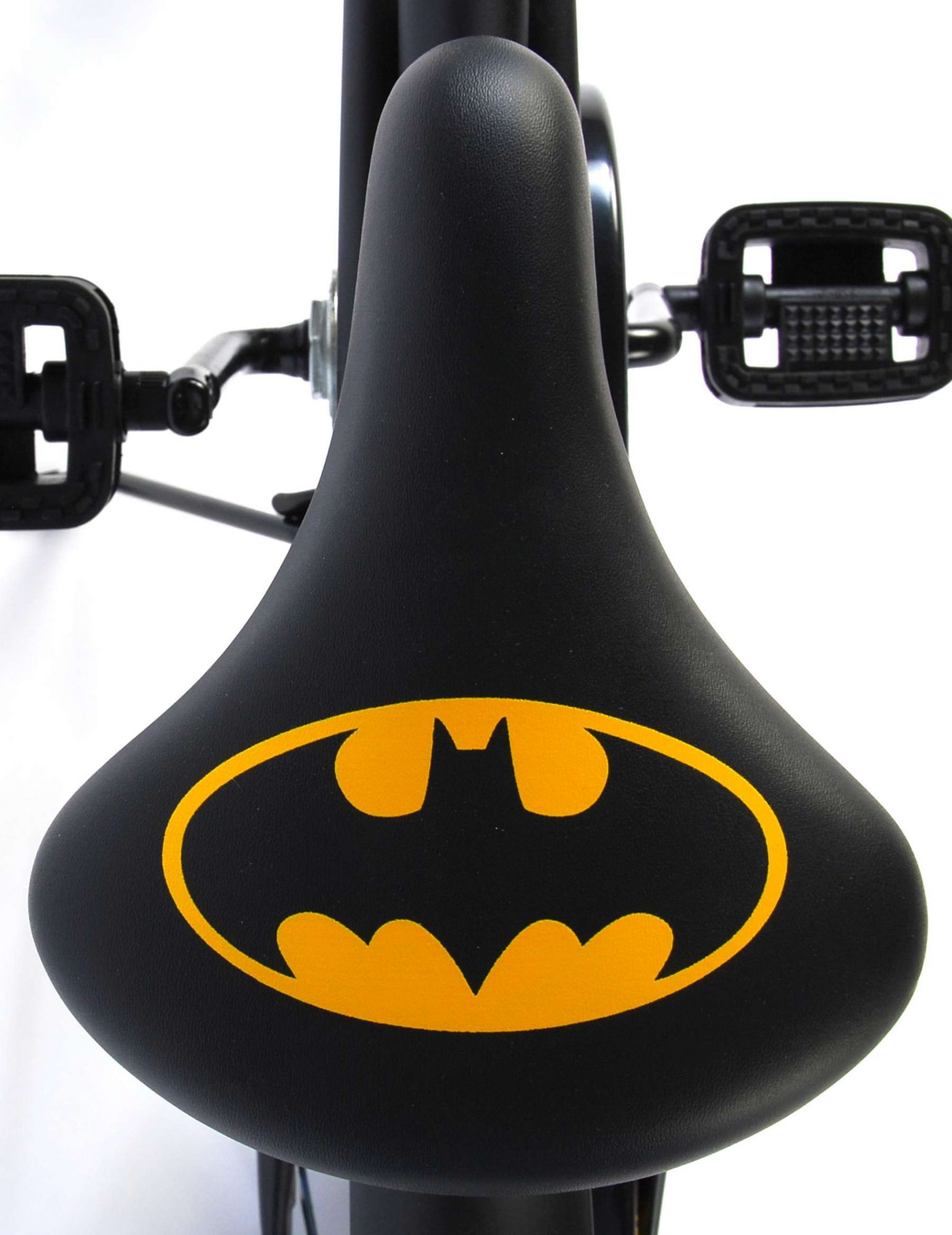 TPFSports Batman Kinderfahrrad - Jungen - 18 Zoll - Rücktritt + Handbremse - Schwarz
