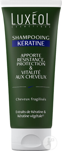 Luxéol Shampoing Kératine Cheveux Fragilisés Tube 200ml