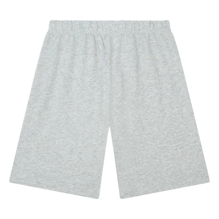 SMALLABLE BASICS Short Garçon Coton Bio | Gris chiné
