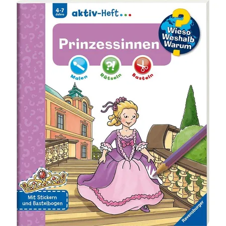 Ravensburger Wieso? Weshalb? Warum? aktiv-Heft - Prinzessinnen