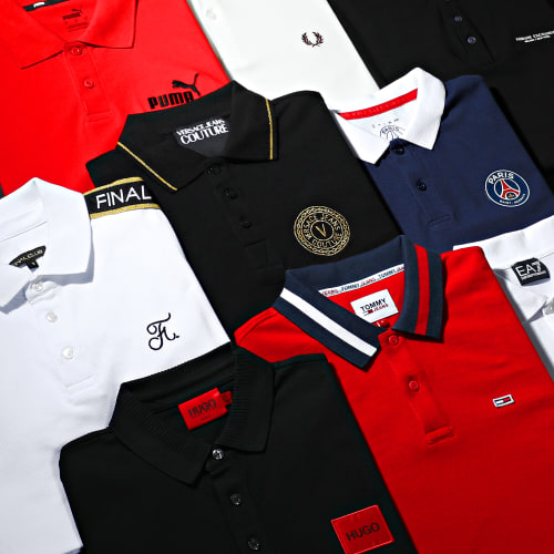Polo Manches Courtes 8NZF80-Z8H4Z Noir