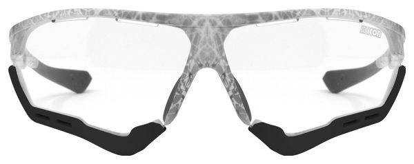 Scicon Sports Aerocomfort SCN XT XL Lunettes De Soleil De Performance Sportive (Miroir De Bronze Photocromique Scnxt/Matt Gelé)