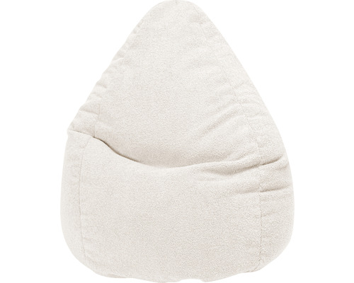 Zitzak Sitting Point Zitzak Woolly XL ca. 220 liter naturel beige 70x110 cm