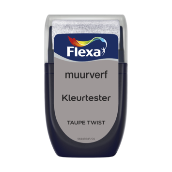 Flexa Creations muurverf kleurtester Taupe Twist 30ml