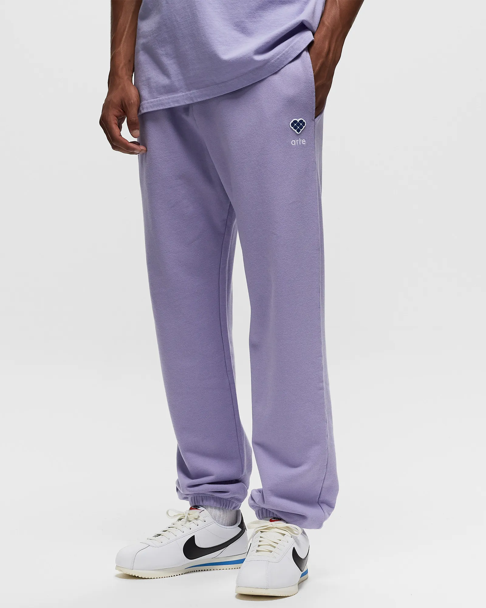 Arte Antwerp Arte Heart Circle Patch Pants