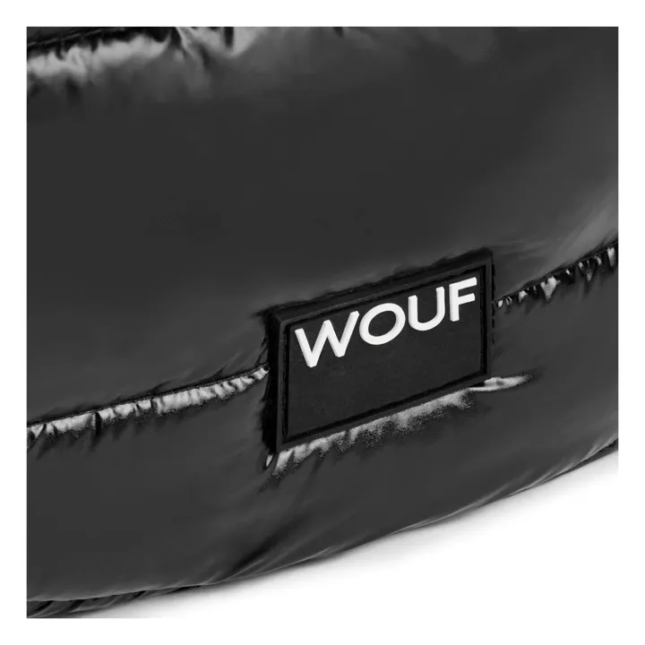Wouf Sac crossbody matelassé Glossy | Noir