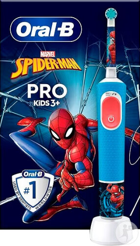 Oral-B Vitality Pro Kids Brosse À Dents Éléctrique Spiderman 1 Pièce