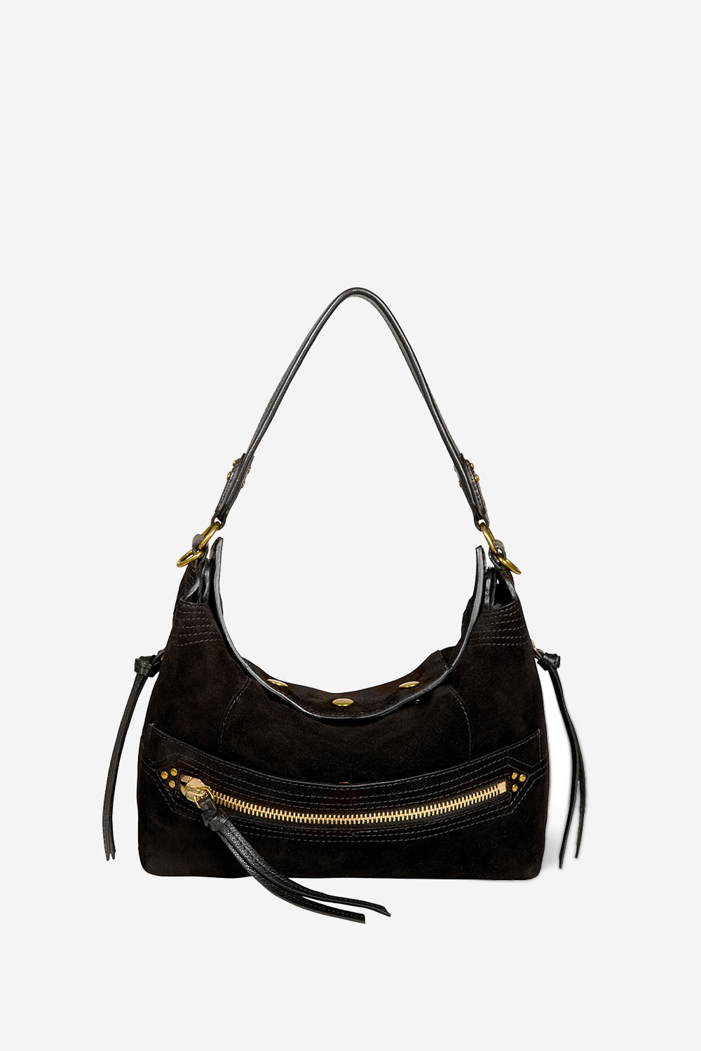 Lucky hobo suede crossbody