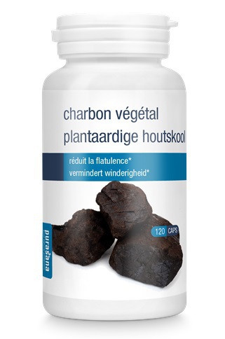 Mattisson Houtskool plantaardig 190mg 120 capsules