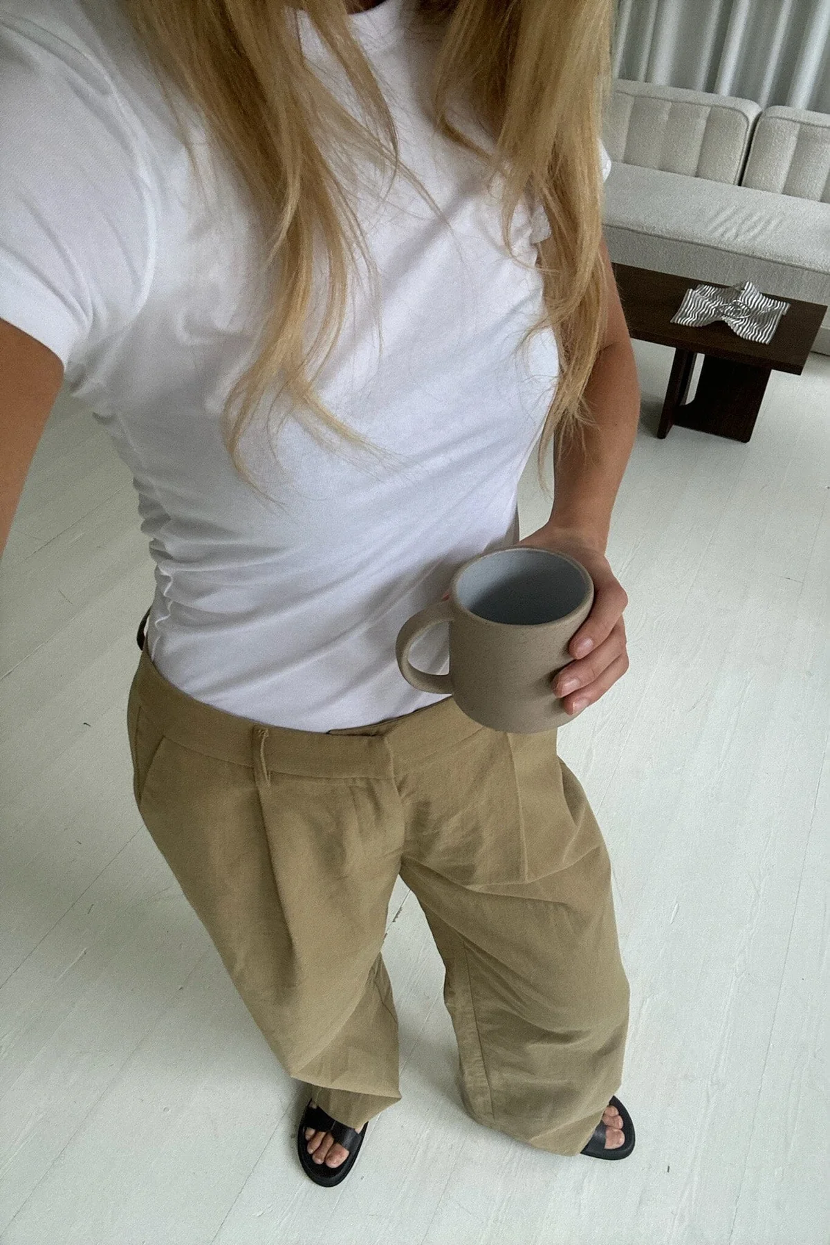 BYIC Celinaic Pants lkhaki light khaki
