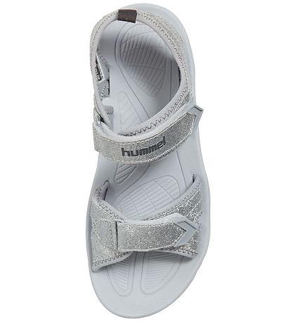 Hummel Sandalen - HML Glitter Jr - Silber m. Glitzer