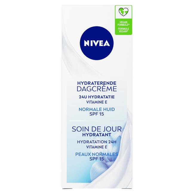 NIVEA Essentials +24h Hydraterende Dagcrème SPF15 50 ML