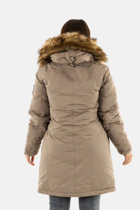 Blousons et vestes superdry everest 1pc deep beige