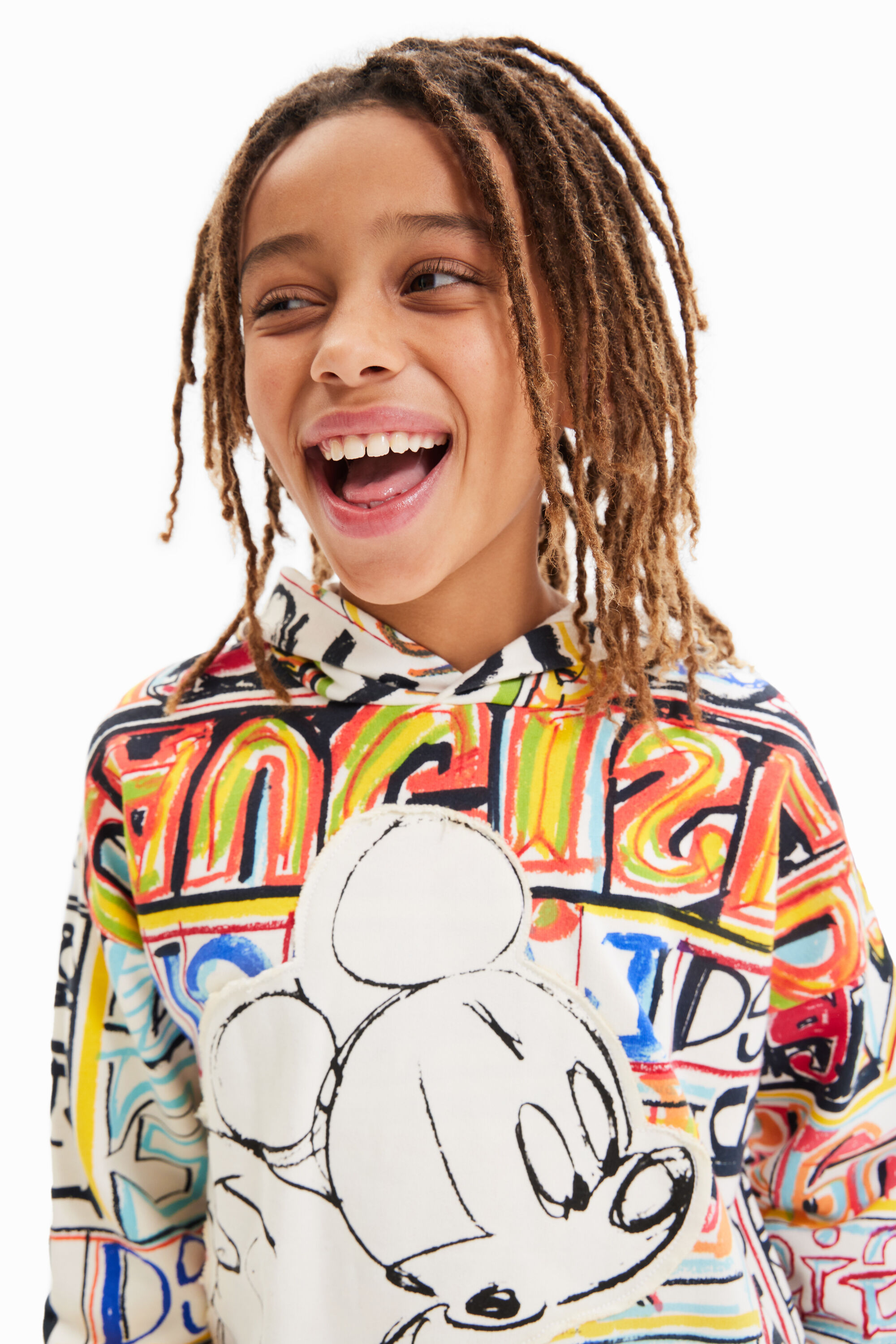 Sweat-shirt oversize Mickey Mouse