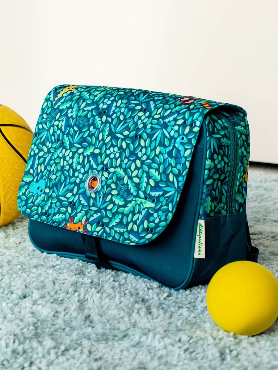 Cartable Lilliputiens Pablo Jungle 34 cm