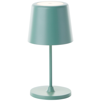 Tafellamp Kaami draagbaar LED 2W voor buiten met USB oplaadbare accu, groen