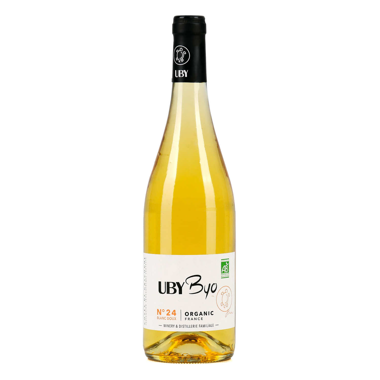 UBY Byo n°24 Gros Manseng - vin blanc bio IGP Côtes de Gascogne