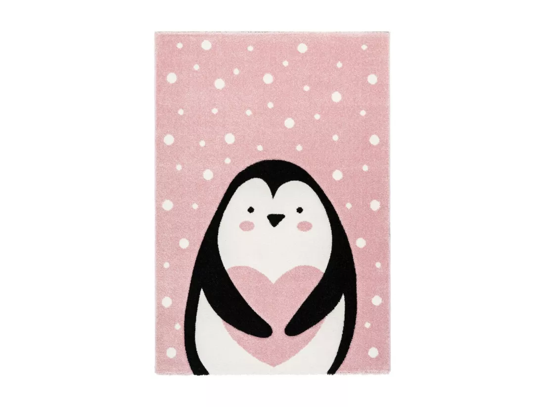 Tapis de Chambre Enfant Pingouin 