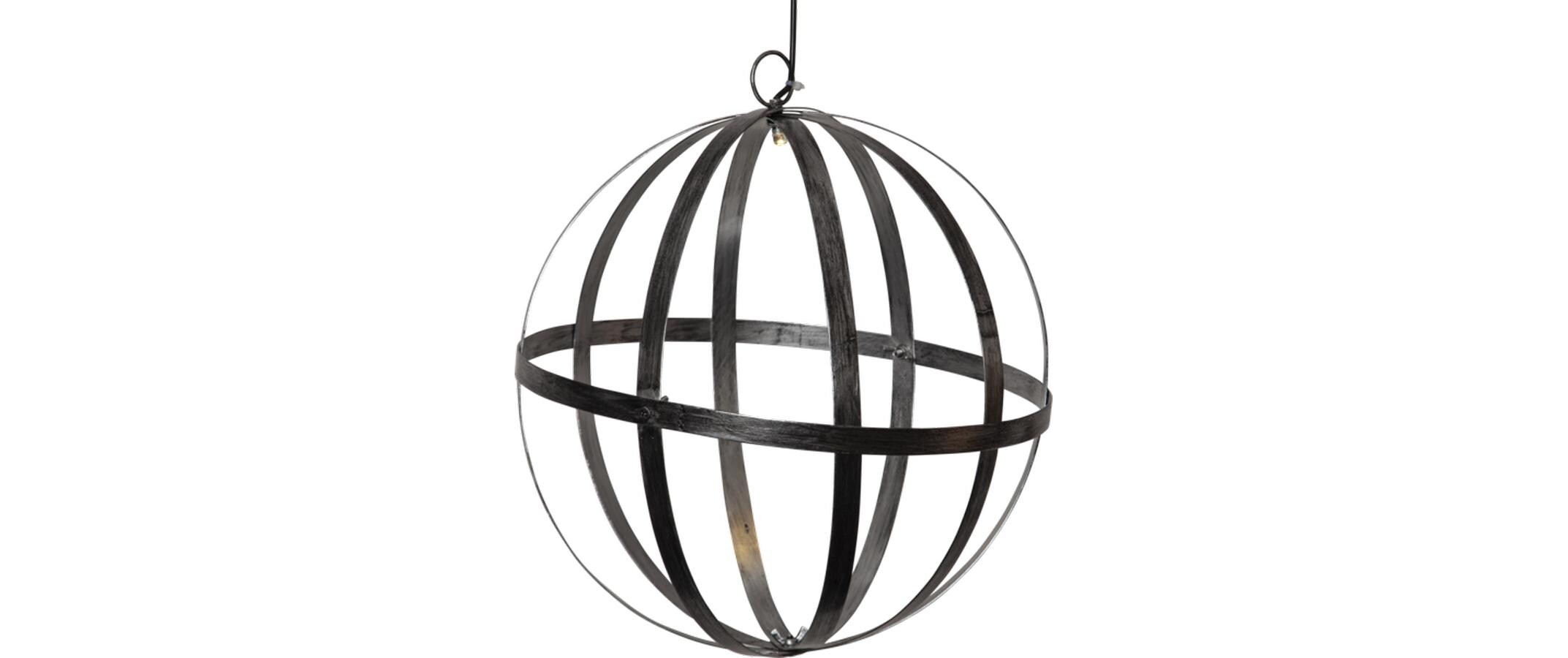 Gartenlicht Solar Astri, Ø 30 cm, SilberSolargartendekoration