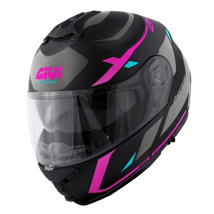 Casque Givi X.21 EVO F NUMBER LADY - Noir / Rose