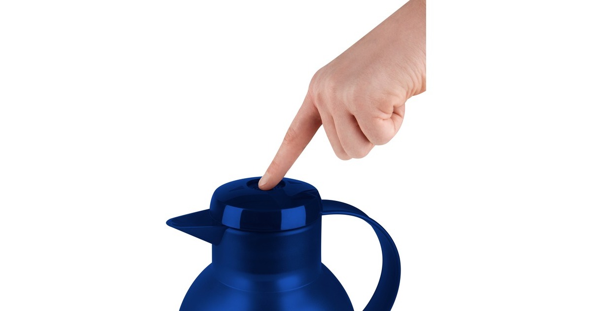 EmsaSAMBA Isoleerkan  (Blauw/transparant, 1 Liter, Quick Press Sluiting)