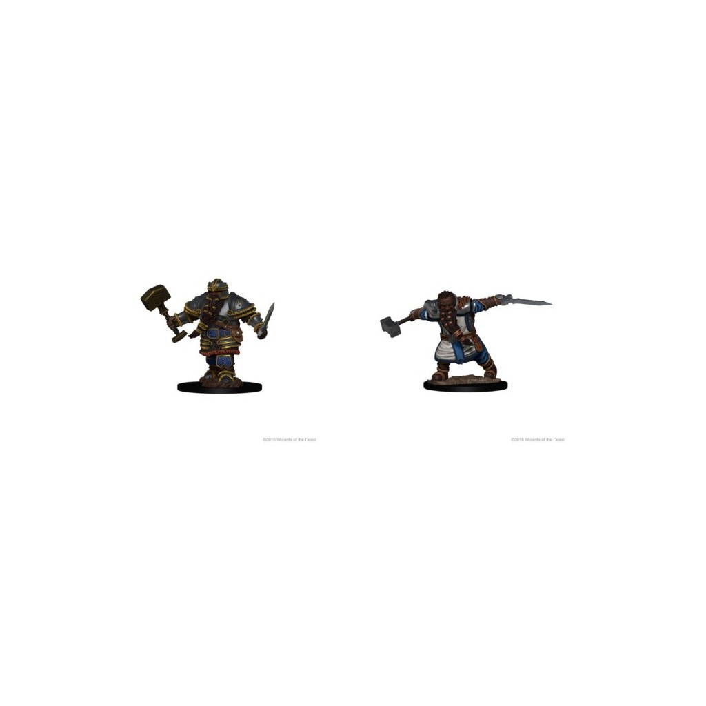 D&D Nolzur's Marvelous Unpainted Miniatures: Dwarf Male Fighter