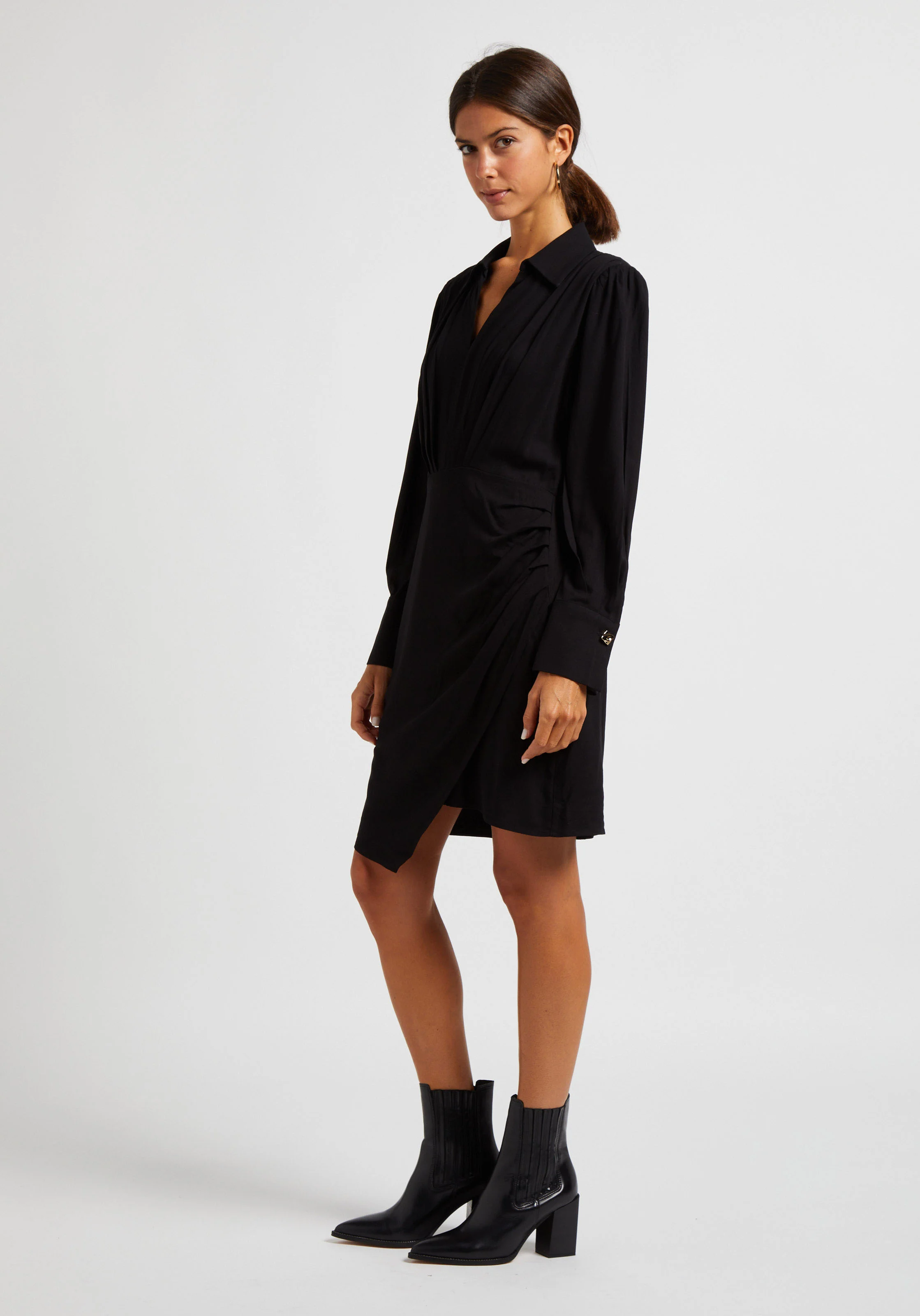 PERLINE - Bottines en cuir | Noir
