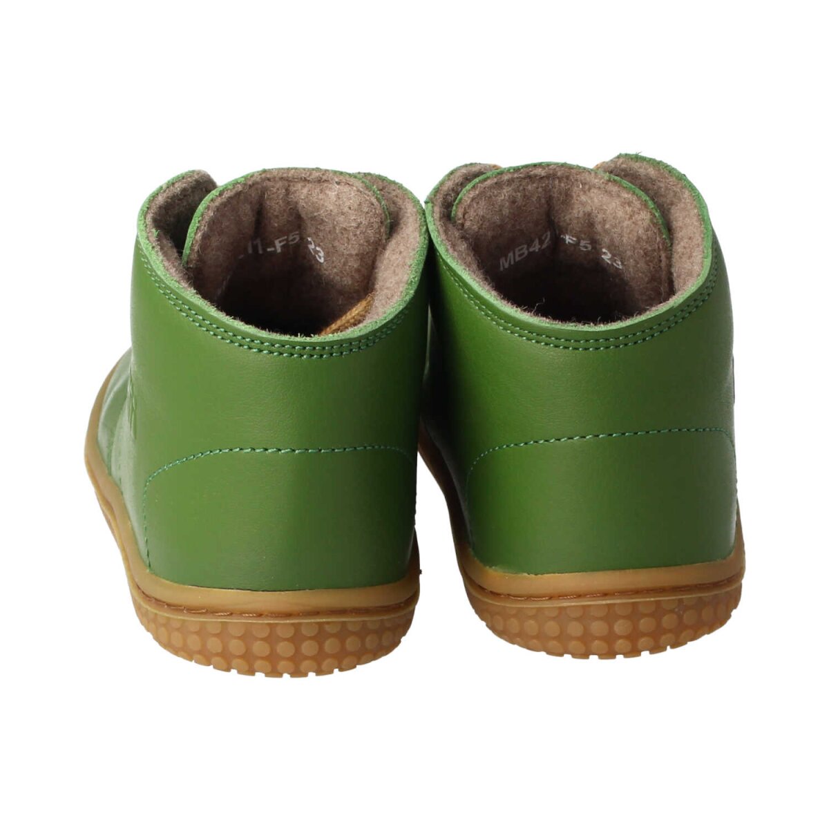 MB4211-F5 olive SOFT-TOE BIO nappa fleece laces Weite/M
