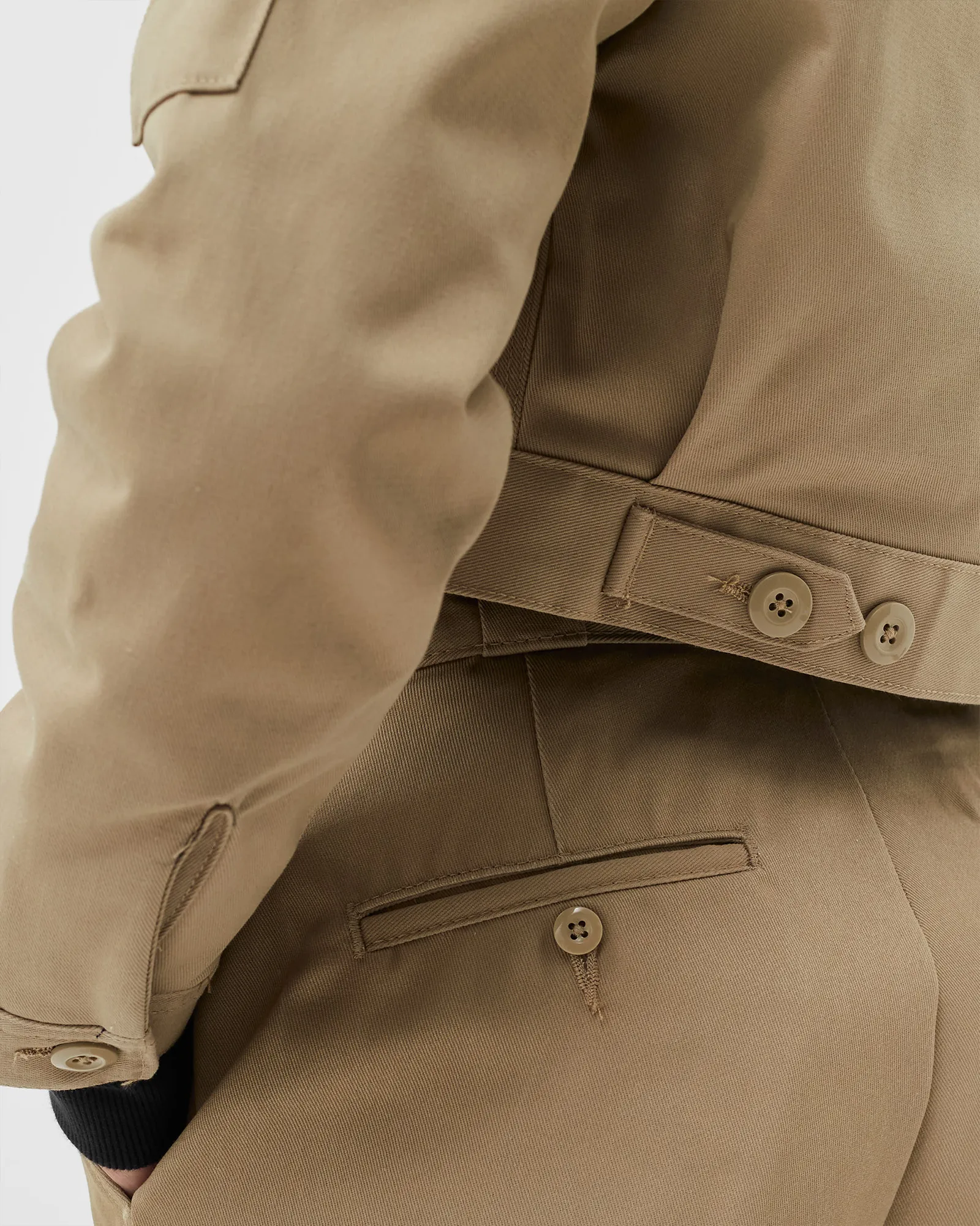 DICKIES WMNS LINED EISENHOWER CROPPED REC JACKET