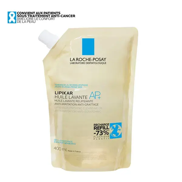 La Roche Posay Lipikar Huile Lavante AP+ Anti-Irritation Éco Recharge 400ml