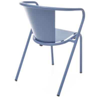 Stuhl Estoril, RAL 5014 Taubenblau