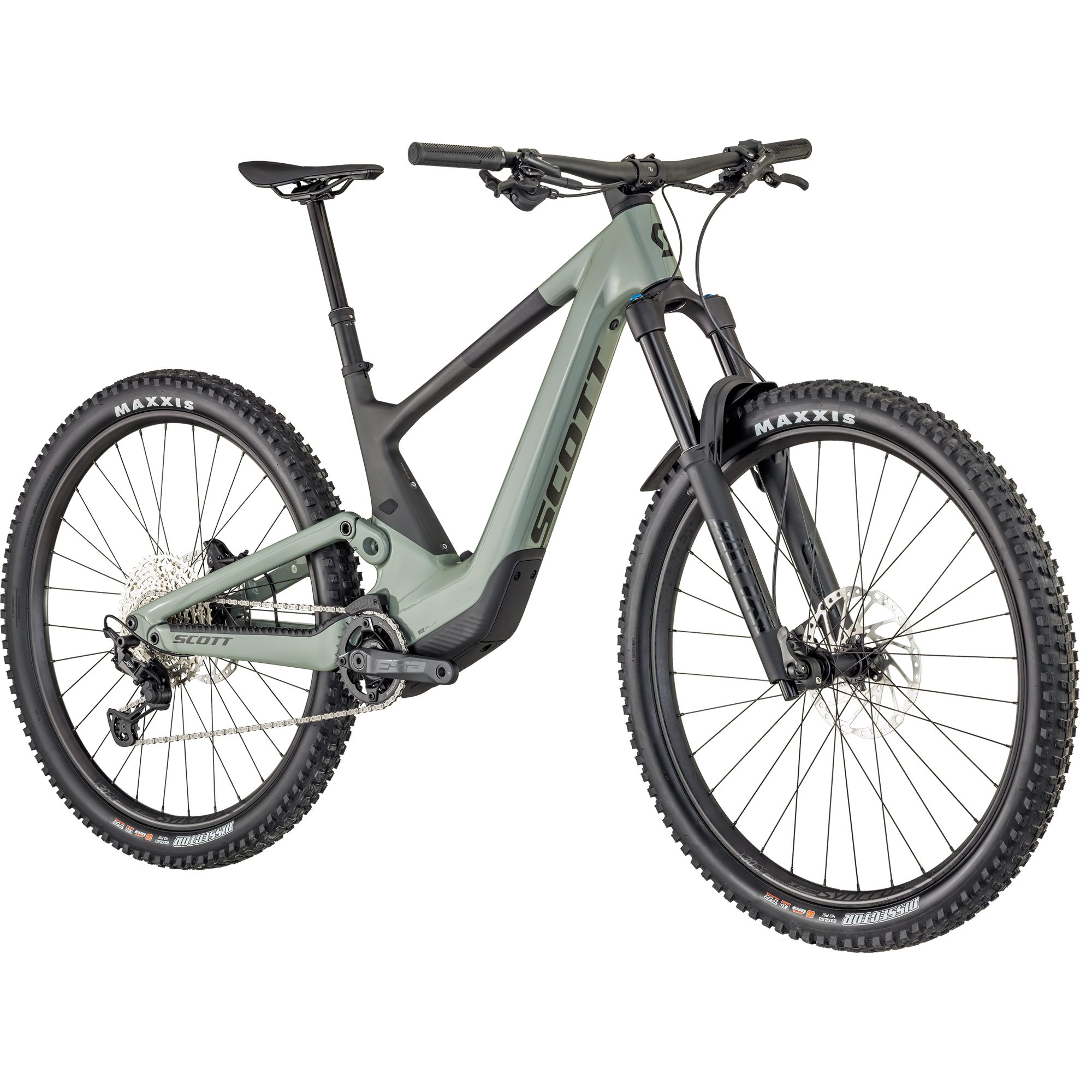 Scott Voltage eRIDE 910 Carbon E-MTB Fully undergrowth green