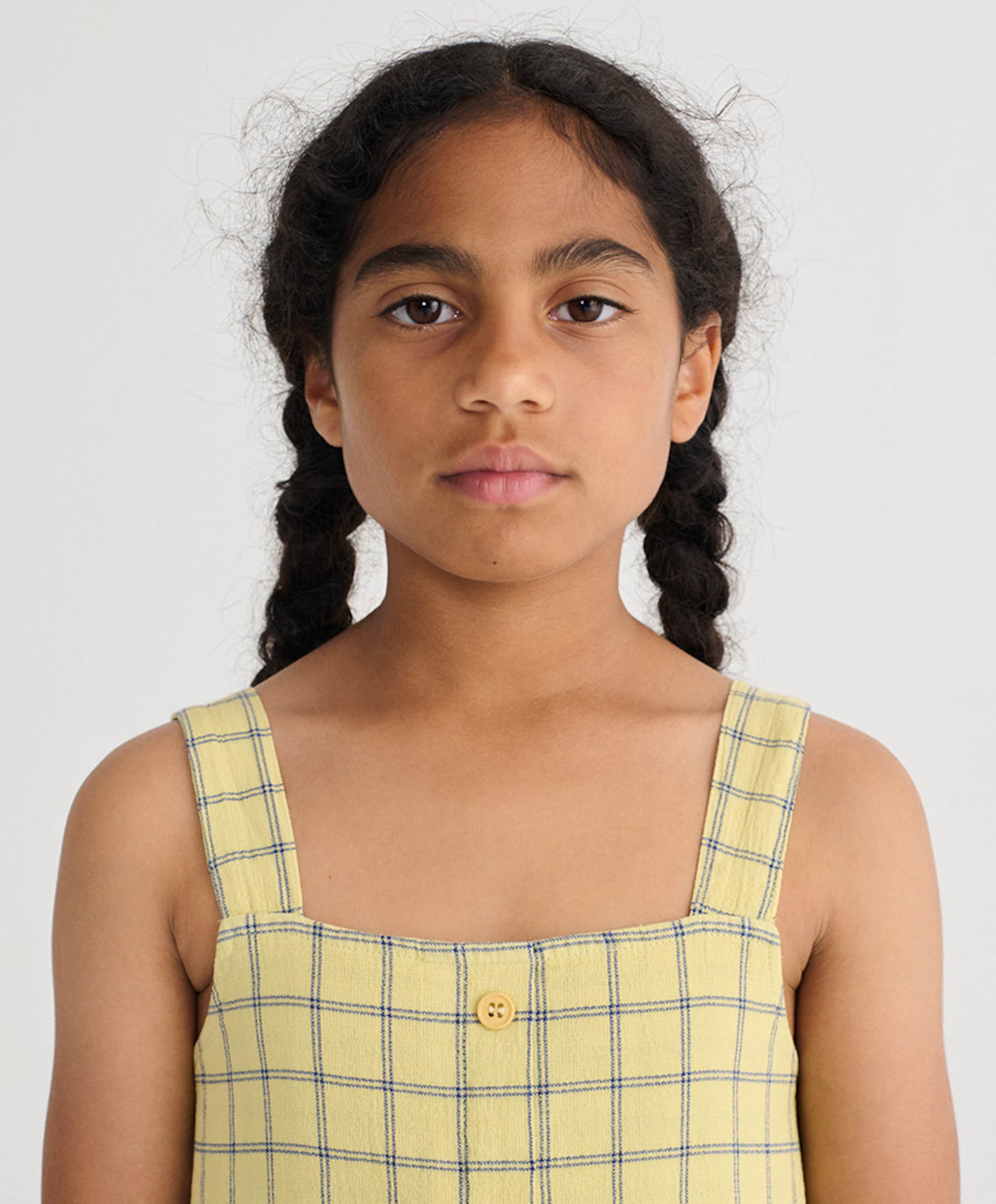 Bobo Choses Meisjes jurk geel