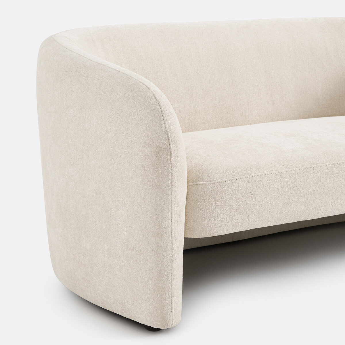 LA REDOUTE INTERIEURS<br>Sofá de 2 lugares em chenille fino, LANDINE