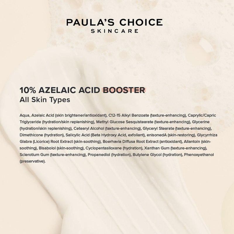 Paula's Choice 10% Azelaic Acid BOOSTER - met Azelaïnezuur - Alle Huidtypen - 30 ml