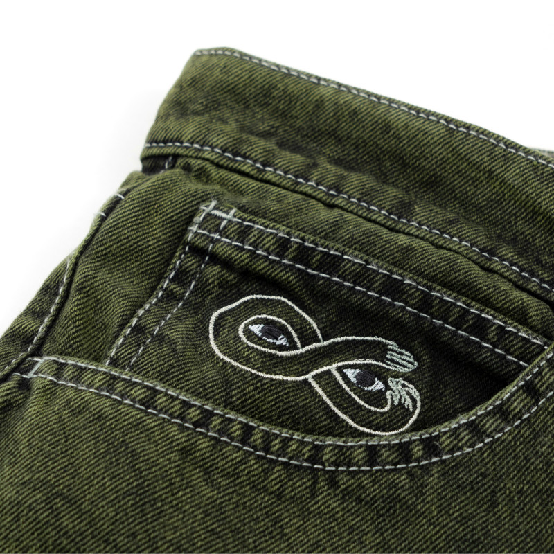 OG PANTS STITCH - DENIM VERT