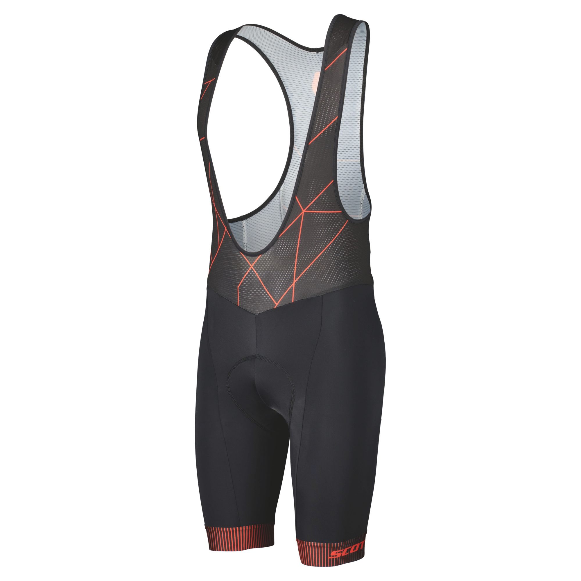 SCOTT RC Team++ Bibshorts Sort/Rød herre
