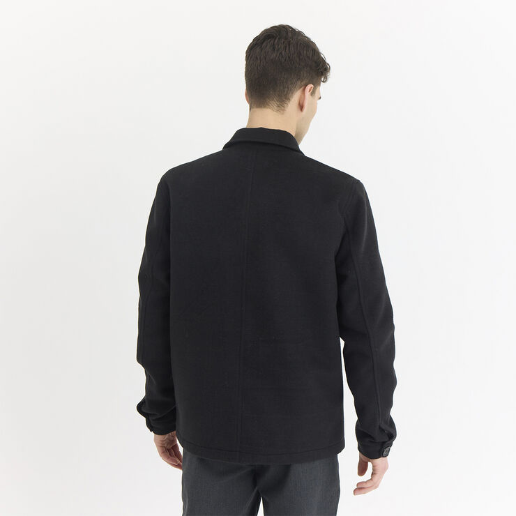 By Garment Makers Rasmus Wool Jacket Jet black