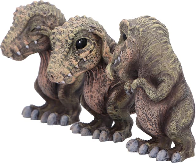 Nemesis Now Three Wise actionfigurer (Tyrannosaurus Rex,