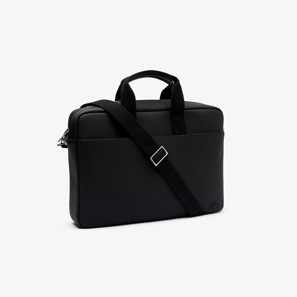 LACOSTE<br>Mochila para laptop em tecido piqué Masculino Clássico