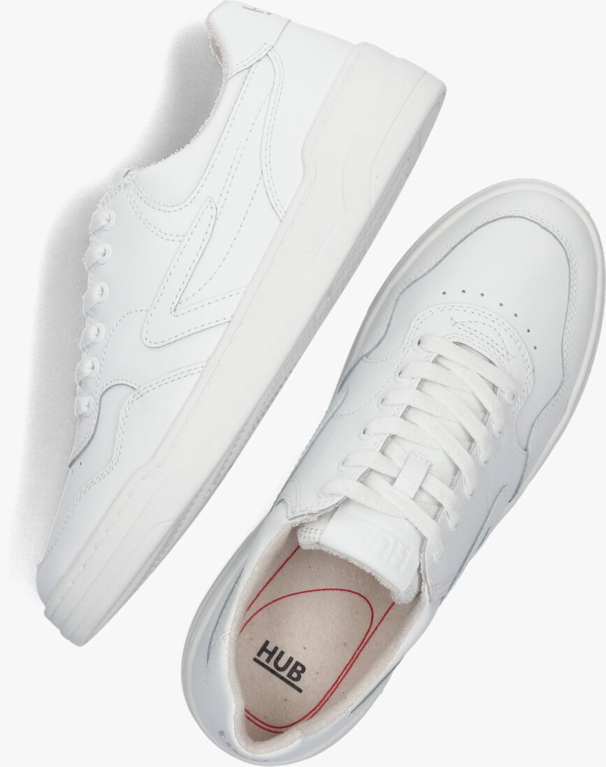 HUB witte hub lage sneakers court-z men